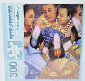 Rompecabezas Naming Our New Baby 300 piezas nativos americanos Bits and Pieces nuevo - Imagen 1 de 8