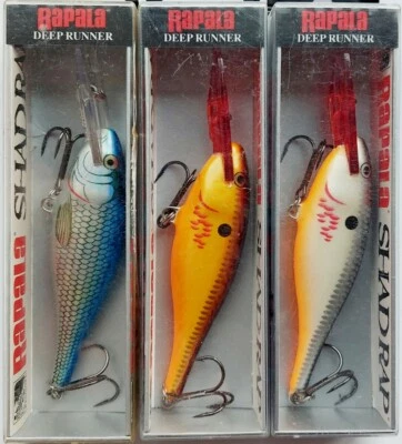 RAPALA Shad Rap SR-9 Wobbler, K�der, Raubfische, Forelle, Barsch, Spezialfarben - Bild 1 von 2
