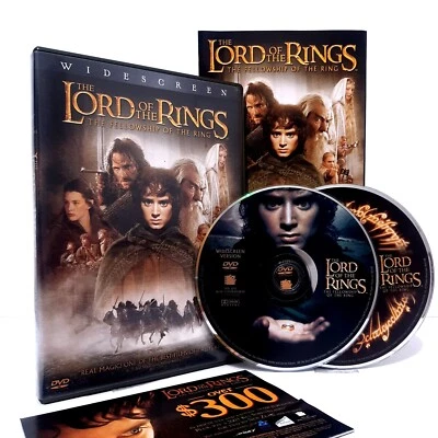 The Lord of the Rings: The Fellowship of the Ring (2001) | DVD, R1 | Jackson - Image 1 of 4