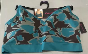No Boundaries Floral Bralette-Removable Pads-Adj Straps-Women's Size XXL NEW - Picture 1 of 2