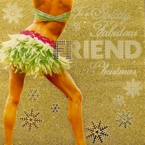 Tarjeta de baile To A Strictly Fabulous Friend at Christmas Glitter Strictly Come - Imagen 1 de 1