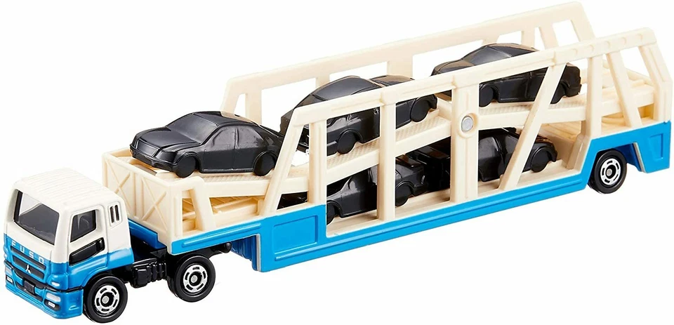 Tomica Takara Tomy 131 Mitsubishi Fuso Super Great Transporter - Image 1 of 4