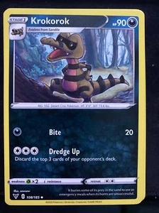 4x Krokorok 108/185 CASI NUEVO/M - VOLTAJE VIVO Pokémon - Imagen 1 de 1