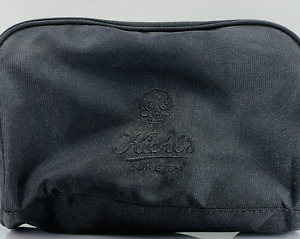 KIEHL'S x Kate Moross ~ Men's Black Cosmetic Travel Bag with Zipper ~ NEW