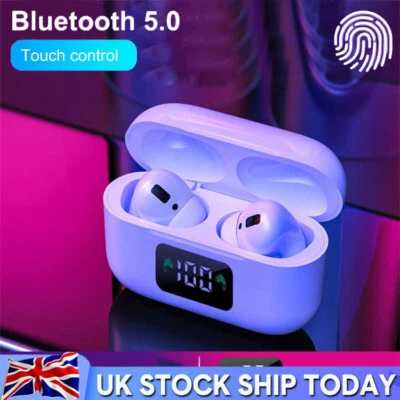 TWS Wireless Bluetooth Earphones Air In-Ear Pods Buds for iphone Samsung Android - Image 1 of 4