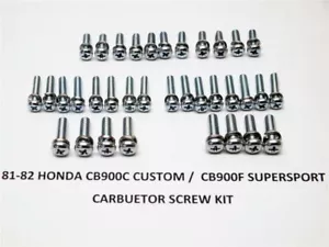 Kit de tornillos carburador 81-82 Honda CB900C CB900F NUEVO - Imagen 1 de 1