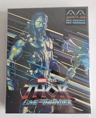 THOR LOVE AND THUNDER - MANTA LAB STEELBOOK - NEW & SEALED NO DISCS - Image 1 of 3