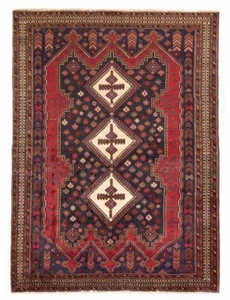 Sirjan 238x172 CM Annodati Mano Perserteppich-Nomadic, Oriente, Tappeto, Rosso - Picture 1 of 9