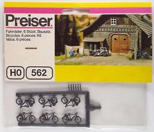 Preiser 562 - Fahrräder Bausatz - Maßstab H0 1/87, neu in OVP
