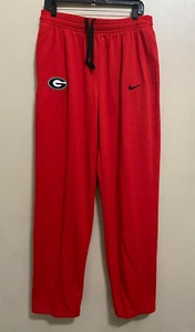 Nike UGA Georgia Bulldogs Basketball On-Court Team Issue Player Pants Red XL-T - Picture 1 of 12