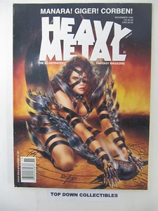 Heavy Metal Fumetto Fantasy Illustrato Mag.11/1995 Black Dekker: Il Fiume di Fuoco - Foto 1 di 1