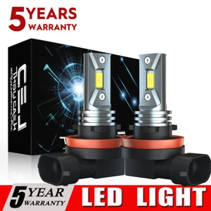 Kit de bombillas LED súper brillantes H11 8000K blanco 330000LM kit de haz alto/bajo - Imagen 1 de 18