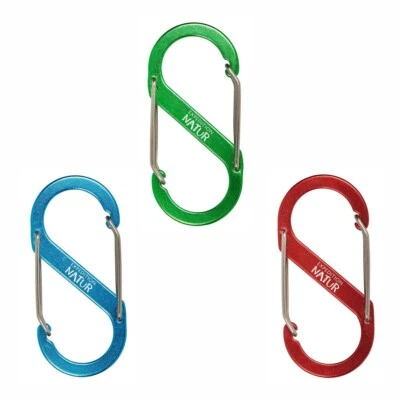 MOSES Expedition Natur S-Karabiner vers. Farben Karabiner