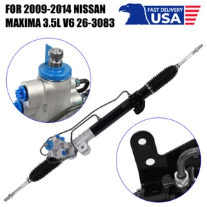 Power Steering Rack and Pinion Assembly for Nissan Maxima 2009-2014 3.5L 26-3083 - Picture 1 of 8