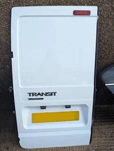 06-14 MK7 FORD TRANSIT SWB NEARSIDE PASSENGER SIDE REAR BACK DOOR FROZEN WHITE - Picture 1 of 17
