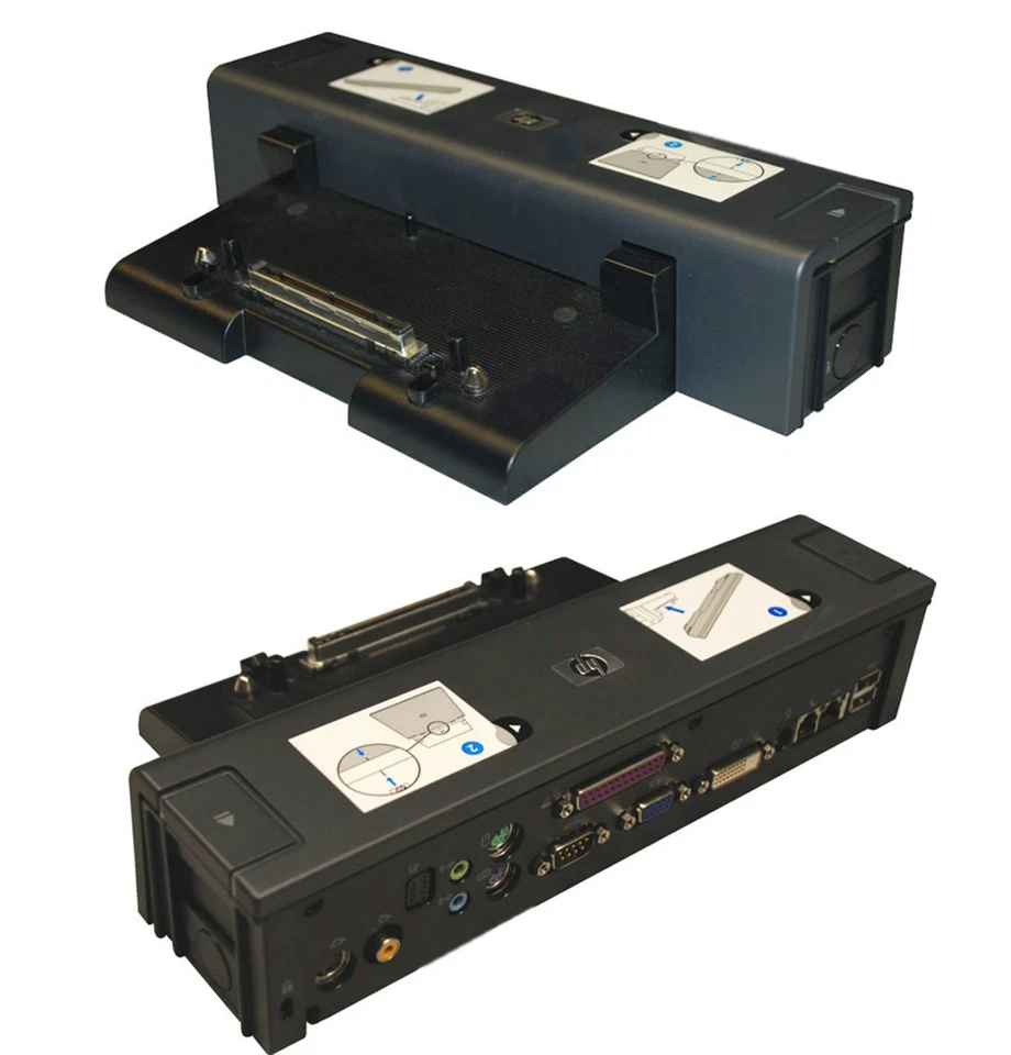 Docking Station PA286A HP 6510b 6710b 6910p 8510w 8710w Port Replicator #201-O - Image 1 of 1
