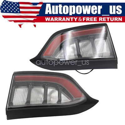 Lámpara de freno trasera LED L + R EE. UU. apta para Jeep Cherokee 2019 2020-2023 Foto 1 de 4