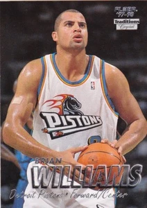 1997-98 Fleer Traditions CRYSTAL Brian Williams #227 - Picture 1 of 2