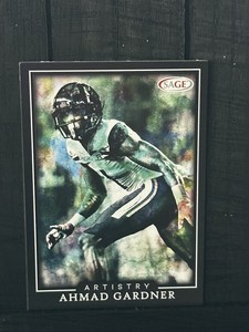 2022 Sage Ahmad Sauce Gardner Rookie RC Artistry #ART-AG New York Jets