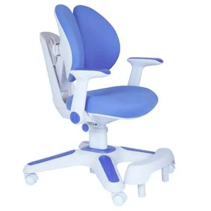 Ergonomic Children Kids Study Desk and Chair Set Height Adjustable - Blue - Picture 1 of 11