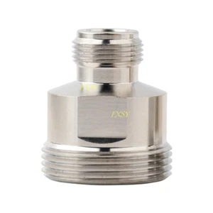 N Female to 7/16 DIN Female RF Coaxial Converter Coax Adapter N-DIN  F/F - Picture 1 of 5