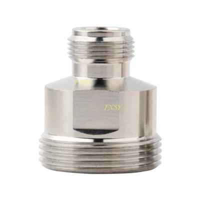 N Female to 7/16 DIN Female RF Coaxial Converter Coax Adapter N-DIN  F/F - Image 1 of 4