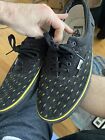 Vans Sneakers Ltd Ed Custom Lightning Bolts Black Yellow Men Size 10-Amityville