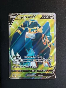 Pokemon Rebel Clash Copperajah V #187 Full Art MINT  - Picture 1 of 2