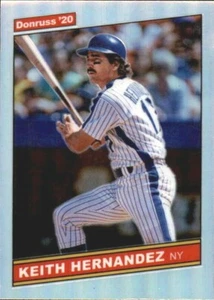 2020 OPTIC RETRO 1986 PRIZM SILVER HOLO SP KEITH HERNANDEZ - Picture 1 of 2