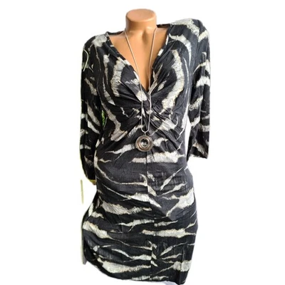 Umstandsmode Umstandskleid Schwangerschaftskleid Größe S M L XL schwarz (093) - Bild 1 von 4