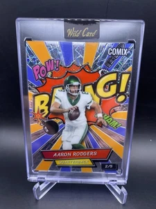 2025 Wild Card Comix Legend Aaron Rodgers 1/5 SP - Bild 1 von 3