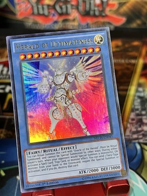 YuGiOh! TCG || Herald of Ultimateness - NECH-EN045 - Ultra Rare - 1st ed - Image 1 of 2