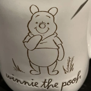 Rae Dunn Disney Winnie Puuh weiß & braun Tasse NEU - Bild 1 von 14