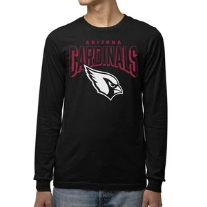 Unisex Adult Nfl Bold Logo Long Sleeve T-Shirt, Black, X-Large US - Picture 1 of 6