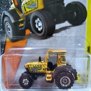 Scatola fiammiferi gialla Tractor King #37 - Foto 1 di 11