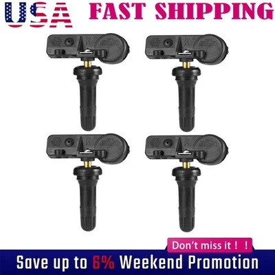 Sensores de monitor de presión de neumáticos TPMS para Subaru Impreza Legacy WRX STi J 4 un. Foto 1 de 4