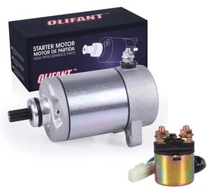 Starter & Relay for Honda Rancher 400 TRX400FA TRX400FGA TRX 400 2004-2007 at... - Picture 1 of 6