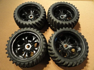 CEN GENESIS, 100-34-122 TIRES & WHEELS, 23MM HEX, GREAT TREAD & HEXES, SEE BELOW - Image 1 of 4