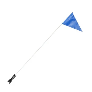 Bandera transmisor logotipo bicicleta niños banderas bicicleta con poste decoraciones para niños - Imagen 1 de 12