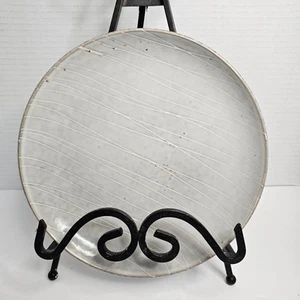 Project 62 SOLENE Salad Plate 8 Inch Coupe Grey  - Picture 1 of 3
