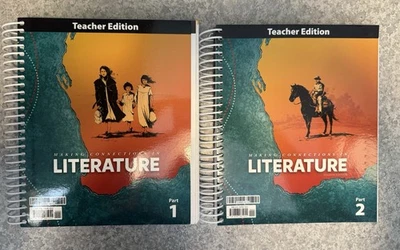 BJU Making Connections in Literature, Part 1  And 2 Teachers Edition 4th Ed - Image 1 of 2