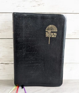 The Rainbow Study Bible KJV Bold Letter Edition Color Coded 1989 - Bild 1 von 12