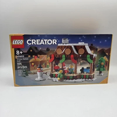 LEGO Creator 40602 Winter Market Stall Brand New Sealed Holiday Retired - Image 1 of 4