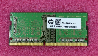 L83673-002 - HP 4GB 1Rx16 PC4-3200AA DDR4 SODIMM - Image 1 of 2