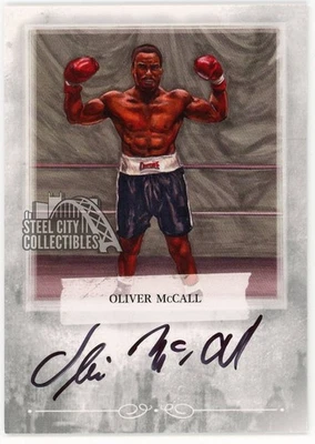 Oliver McCall 2010 Ringside Round 2 Boxing Autograph Card #A-OM2 - Image 1 of 2