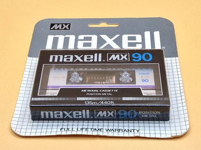 MAXELL MX 90 USA  Blank Audio  Cassette Tape (Sealed) NEW - Image 1 of 4