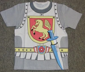 Shirt T-Shirt Ritter Ritter-T-Shirt Pferd Kinder 5100 Fasching Kids-Shirt - Picture 1 of 10