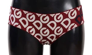 Dolce&Gabbana Women Multicolor Swim Bottom 100% Cotton Printed Bikini Swimwear - Picture 1 of 4