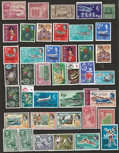 793: FIJI: COLLECTION on 15 scans, many sets. M/S, mostly are in MUH conditions. - Picture 1 of 15