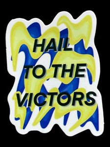 Michigan Wolverines Sticker Decal 1.75”x2.25” College Football - Picture 1 of 1